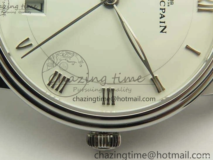 0324 SportInspired Villeret 6669 SS HG 1:1 Best Edition White Dial On Leather Strap V 8099